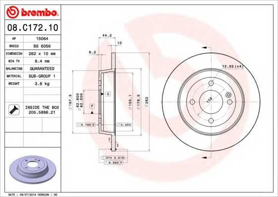 brembo 08c17210