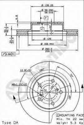 brembo 09567311