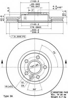 brembo 09a42710