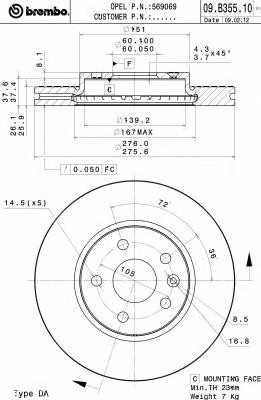 brembo 09b35510