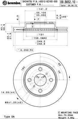 brembo 09b65210