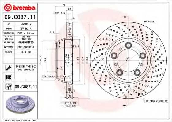 brembo 09c08711