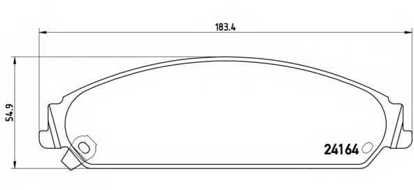 brembo p11017