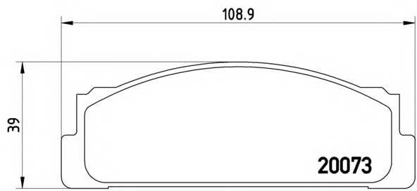 brembo p23003