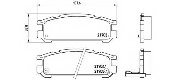 brembo p78005