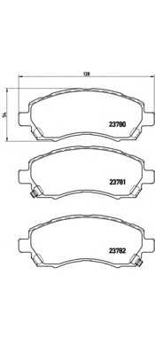 brembo p78009