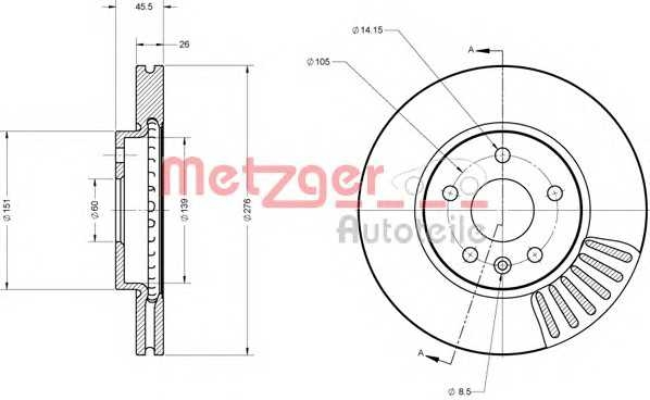 metzger 6110279