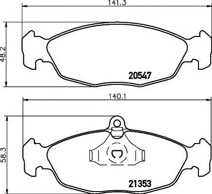 mintex mdk0157