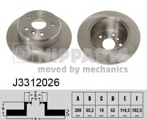 nipparts j3312026