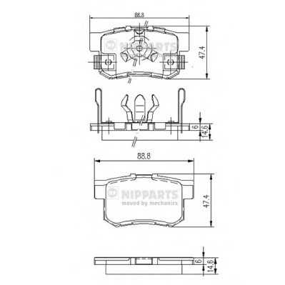 nipparts j3614017